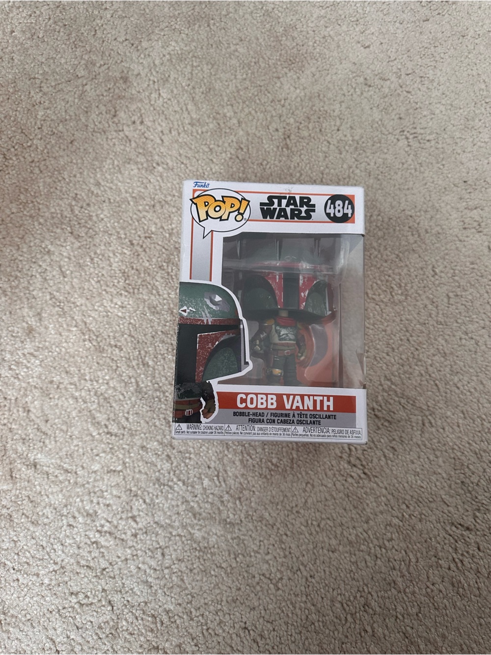 Funko Pop! Star Wars Cobb Vanth #484 - Red, Green & Black Vinyl Figure